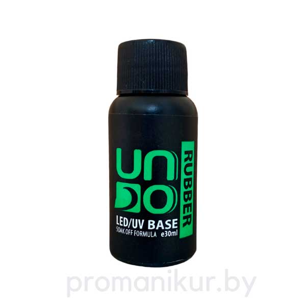 Базовое покрытие UNO RUBBER LED/UV BASE (30 мл.)