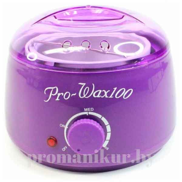 Воскоплав баночный для депиляции Pro-Wax 100 (Фиолетовый)